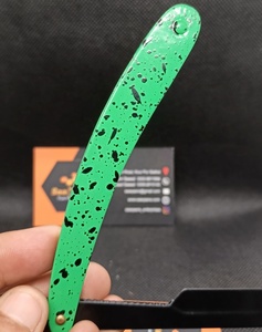 Custom Design High Quality Barber <b>Razor</b> Shop Use Shaving Stainless Steel <b>Single</b> Edge <b>Blade</b> Straight <b>Razor</b> Customizable SAAQAANS - Product Image 2