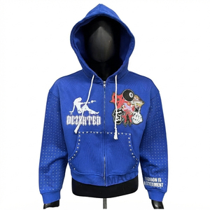 Sudadera con Capucha Personalizada para Hombre, de Felpa Gruesa, Estilo Oversize, Ropa Urbana de Marca Privada - Product Image 3
