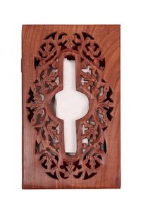 Hand Carved Traditional Chinese Luxury Eco-Friendly Shisham Wood <b>Tissue</b> Box & Napkin Case for Home Office <b>Weddings</b> Hotels - Product Image 6