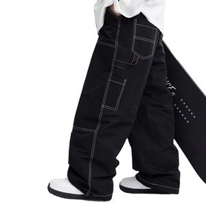 Pantalones de Snowboard y Esquí para Hombre de Alta Calidad, Denim-Tex 300g, Elásticos, Impermeables, Resistentes al Viento, Cierre Elástico, Estilo Holgado Personalizable - Product Image 1