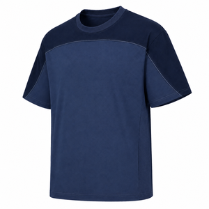 Camiseta de Algodón de Primera Calidad con Cuello Redondo para Hombre, Venta al por Mayor - Product Image 6