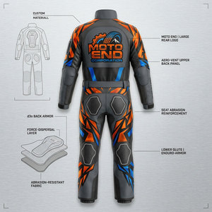 Custom Made Lightweight Winter Heated Waterproof Zipper Unisex One-Piece Ski Overalls Snowboard Set 10,000mm - Product Image 2