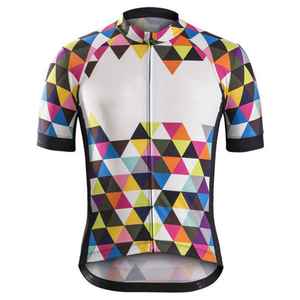 High Quality Breathable Custom Design Quick Dry Breathable Eco Friendly Customizable Digital Printing <b>Cycling</b> Jerseys - Product Image 2