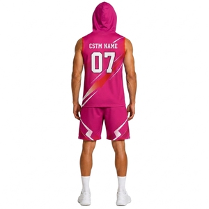 Uniforme Deportivo sin Mangas Performance 7 on 7 con Jersey con Capucha y Pantalones Cortos de Entrenamiento a Juego - Product Image 2