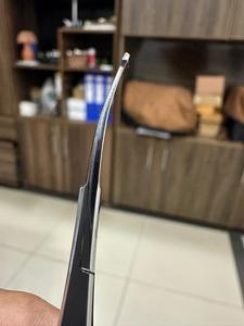 Ciseaux à sourcils en acier japonais de qualité supérieure avec logo personnalisé, design à ressort, pointe incurvée et arrondie, toutes couleurs, pour salon professionnel - Product Image 3
