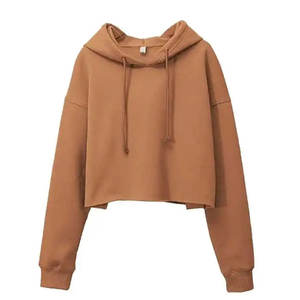 Nouveaux styles de sweats à capuche courts sur mesure, de qualité supérieure, confortables et respirants, en stock. - Product Image 1