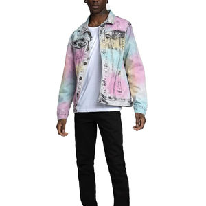 Veste en jean légère pour adulte, confortable, veste d'hiver pour homme, style streetwear, veste en jean pour homme - Product Image 4