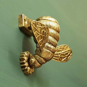 Solid Brass Dragonfly <b>Front</b> <b>Door</b> <b>Knockers</b> Various Finishes Metal <b>Door</b> <b>Knockers</b> - Product Image 5
