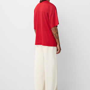 Camiseta deportiva de malla de manga corta extragrande para hombre, con estampado digital y servicio OEM, elegante, ¡la más vendida! - Product Image 3