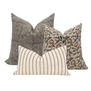 Funda de Cojín Cuadrada Reversible con Estampado de Plantas, Fundas de Almohada de Algodón Estampado de Estilo Nórdico - Product Image 5