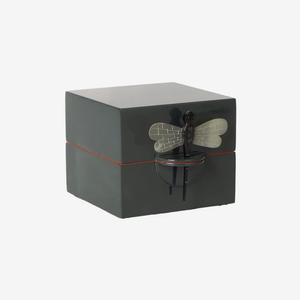 กล่องเครื่องประดับเคลือบเงาเวียดนามสุดหรู ประดับมุกเปลือกหอยรูปแมลงปอ งานฝีมือประณีต กล่องเก็บของตกแต่งบ้าน - Product Image 1