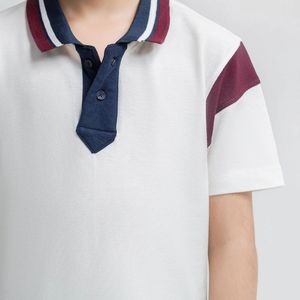 เสื้อโปโลเด็กผู้ชาย แบบสั่งทำ แขนสั้น ปกคอปก สมาร์ท ลำลอง ชุดนักเรียน ปักลาย เสื้อโปโลทันสมัย - Product Image 5