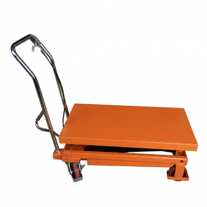 Carro elevador de tijera portátil, plataforma hidráulica de acero, carrito elevador, fábrica de Vietnam - Product Image 2