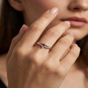 DIVYORO ETERNAL BYPASS RING - Product Image 4
