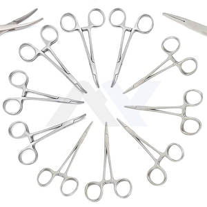 Pinces hémostatiques droites en acier inoxydable de qualité allemande de 3,5 pouces, lot de 10, pinces de serrage manuelles polyvalentes, vente chaude, directement de l'usine - Product Image 2