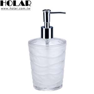 ที่จ่ายสบู่สกินหิมะทำจากพลาสติกในห้องน้ำมีลายทางทำจากไต้หวัน - Product Image 1