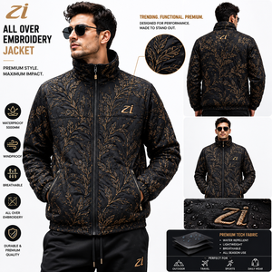Custom Logo Embroidery Men's <b>Jackets</b> Full Zip Lightweight Waterproof Unisex Outerwear Premium Fashion Factory Direct Bulk Supply - Product Image 4