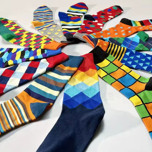 Comfort Fit High Quality Lightweight <b>Winter</b> Casual <b>Socks</b> Cotton Breathable Quick Dry Customized Design Unisex Regular Wear - Product Image 2