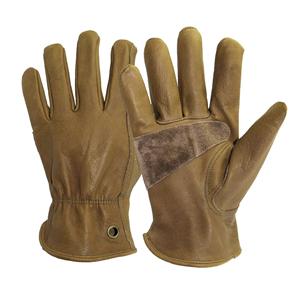 General Purpose Premium Leather Work Safety Gloves Full Finger Cowhide Driver Gloves for Industrial and Outdoor Applications - Product Image 1
