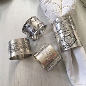 Shiny Metal Napkin Ring Designed To Brighten Dining <b>Tables</b> With Reflective Elegant Finish - Product Image 3