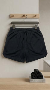 Pantalones cortos de algodón lisos para hombre, ligeros, transpirables, informales, para entrenamiento deportivo, con bolsillo - Product Image 4
