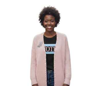 Pin con Logotipo de Jack and Jill, Broche de Perlas y Diamantes de Imitación, Pin de Solapa con Letras Brillantes, Accesorio de Moda - Product Image 2