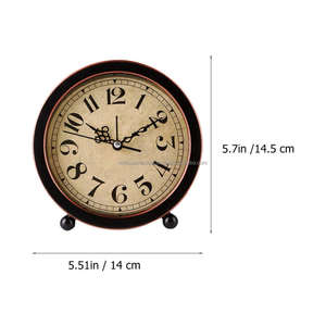 Reloj Despertador de Escritorio Vintage de Cuarzo de Alta Calidad con Calendarios, Reloj Despertador Antiguo para Mesita de Noche, el Mejor Regalo para Amigos - Product Image 2