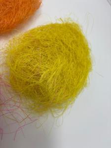 Fibres de sisal écologiques aux teintes vibrantes pour l'artisanat, le filage, le tissage, les cordes, la décoration, les brosses, les textiles, la fibre naturelle créative - Product Image 2