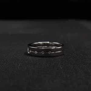 Elegant <b>14K</b> White <b>Gold</b> Lab-Grown Diamond <b>Ring</b> IGI Certified Luxury Jewelry for Wedding Engagement Anniversary Party Daily Wear - Product Image 2