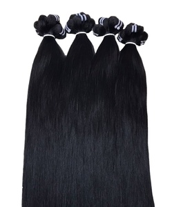 เครื่องยืดผม100% ผมมนุษย์แบบธรรมชาติสำหรับย้อมผมสีเข้มกว่าผมบริสุทธิ์จากเวียดนาม - Product Image 1