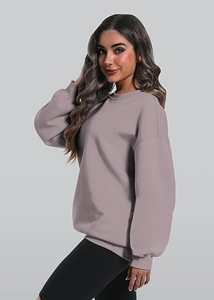 Nuevas Sudaderas con Capucha de Algodón con Logotipo Personalizado, Cuello Redondo, Diseño Gráfico, para Mujer, Talla Grande - Product Image 2