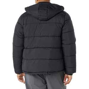 Chaqueta acolchada ligera, transpirable, impermeable, con logo personalizado, de lujo, para hombre, talla grande, lisa. - Product Image 2