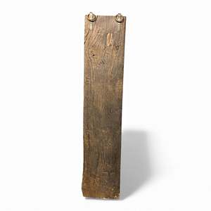 Panel de Pared de Madera Tribal Naga de la India, Tallado a Mano, Decoración Arquitectónica, Estilo Rústico Antiguo, para Interiores de Hotel, Combinable, 1 Contenedor - Product Image 2