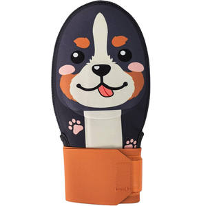 ถุงมือเบสบอลป้องกันฝ่ามือลายดอกไม้ KATBROS INDUSTRIES ทนทาน สำหรับเด็ก สีส้ม สายรัดข้อมือ สำหรับมือขวา เหมาะสำหรับตำแหน่งอินฟิลด์ - Product Image 4