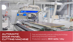 DEWOO Design moderne étanche porte d'hôtel chambre interne étanche WPC porte PVC intérieur WPC portes pour chambre - Product Image 4