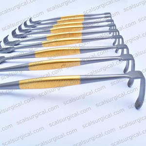 Retractor Senn Miller de 16 cm (6 Pulgadas), Retractor de Piel de Doble Extremo, Afilado y con 3 Puntas, Instrumento Quirúrgico - Product Image 5