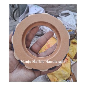Espejos Redondos de Estilo Antiguo con Incrustaciones de Mármol Hechos a Mano, de Alta Calidad, con Patrón Floral, de Proveedor Mayorista Indio a Precios Económicos, en Oferta - Product Image 3