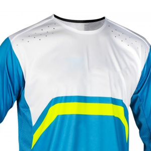 Camiseta de Motocross Resistente, Jersey Personalizado Sublimado de Manga Larga, Equipo de Protección para Motocicleta, Ropa Deportiva Transpirable - Product Image 3