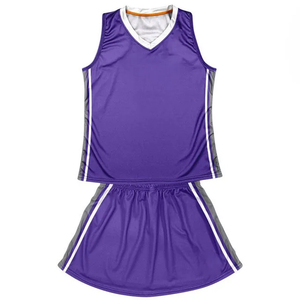 Conjunto de Uniforme de Lacrosse Sublimado para Niñas con Nombre y Número Personalizados, 100% Poliéster, Logotipo Frontal Personalizado, Uniformes de Animadoras - Product Image 1