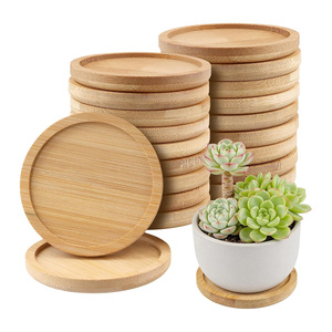 Posavasos de Madera de Diseño Innovador, Posavasos de Madera Elegantes, Posavasos de Bambú, Diseño Moderno con Impresión de Logotipo - Product Image 2