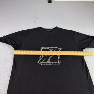 Camiseta Personalizada para Hombre con Pedrería, Estilo Urbano de Lujo, Algodón Casual, Venta al Por Mayor OEM - Product Image 3