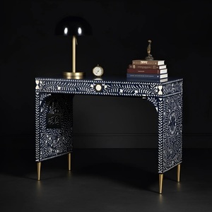 ILAHI's Bone Inlay <b>Drawer</b> Modern Design Agate Detailing <b>Storage</b> Portable Home Furniture - Product Image 6