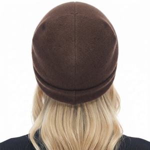 Bonnet en tricot extensible doux pour femme, bonnet chaud d'hiver pour les voyages en plein air, les occasions décontractées et le quotidien - Product Image 2