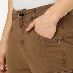 Pantalon Cargo Homme Tendance en Toile 100% Coton Léger Couleur Unie Personnalisable Service OEM ODM pour l'Été - Product Image 4
