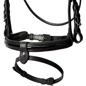 Harnais en cuir pour cheval avec sangles réglables et boucles métalliques pour une manipulation sécurisée - Product Image 4