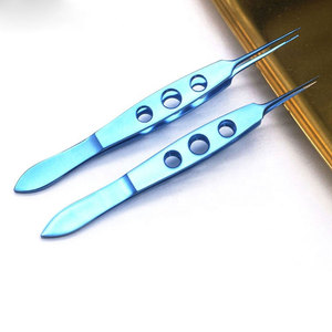 Pinzas de Fijación para Trasplante de Córnea, Instrumento Quirúrgico Oftálmico de Acero Inoxidable de Primera Calidad, Cirugía de Córnea, Trasplante Ocular - Product Image 2