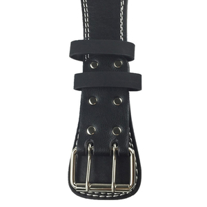 Personnalisation de la marque disponible, couleur noire, cuir véritable, réglable, léger, durable, protection professionnelle, musculation, haltérophilie - Product Image 5