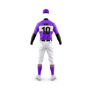 Uniformes de Béisbol para Hombre, Diseño Sublimado de Alta Calidad, Secado Rápido, Tela de Poliéster, Personaliza con el Logotipo de tu Propia Marca - Product Image 3