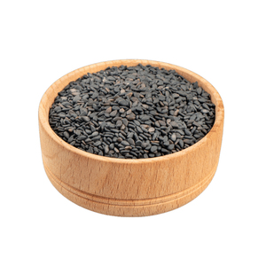 Graines de sésame noir entières de qualité supérieure, fournisseur indien, pour salades, smoothies et recettes - Product Image 3