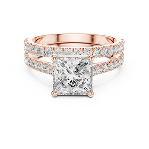 D Color VVS Moissanite <b>Diamond</b> <b>Ring</b> 925 Sterling Silver Wholesale Engagement Jewelry Factory Supplier - Product Image 1